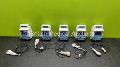 5 x CME Medical Bodyguard 575 Infusion Pumps (All Power Up)