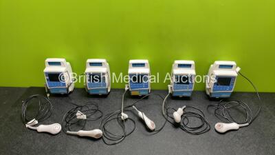 5 x CME Medical Bodyguard 575 Infusion Pumps (All Power Up)