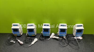 5 x CME Medical Bodyguard 575 Infusion Pumps (All Power Up)