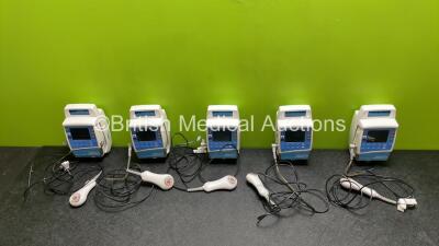 5 x CME Medical Bodyguard 575 Infusion Pumps (All Power Up)