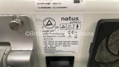 Natus NeoBLUE LED Phototherapy Lamp on Stand (Powers Up) *S/N 24326* - 4