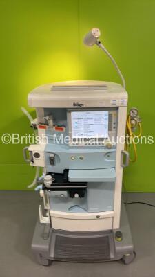 Drager Primus Infinity Empowered Anaesthesia Machine Software Version 4.53.00 - Operating Hours Mixer 36940 Ventilator 149 with Hoses (Powers Up) *S/N ARZC0068*