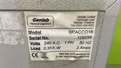 GenLab Bracco18 Oven (Powers Up) *S/N 12B096* - 4