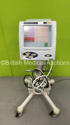 SLE5000 Infant Ventilator HFO TTV Plus Model E Software Version 5.0 on Stand with Hoses (Powers Up) * Mfd 2003 *