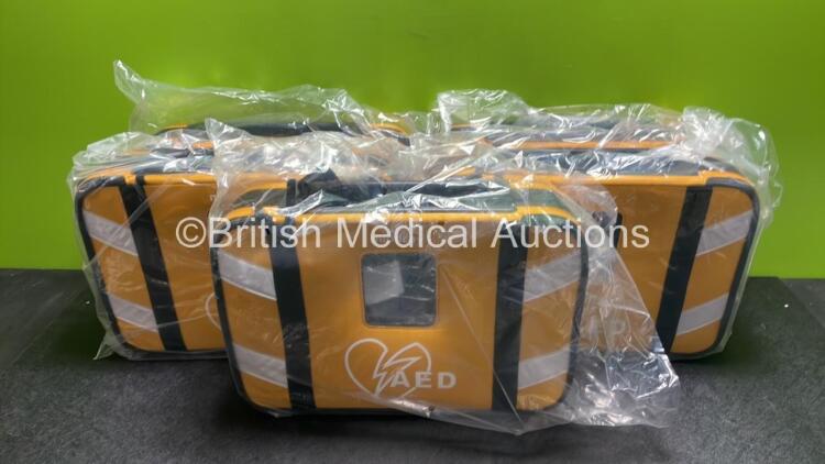 5 x Mindray AED Defibrillator Cases *Like New*