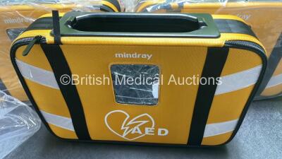 5 x Mindray AED Defibrillator Cases *Like New* - 2