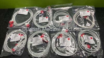 8 x Zoll Ref 8009-0749 R Series One-Step Cables - 2