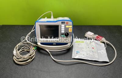 Zoll R Series Plus Defibrillator / Monitor (Powers Up with Stock Battery, Battery Not Included) Including Pacer, ECG and Printer Options with 1 x ECG Lead, 1 x Paddle Lead Adaptor, 1 x Paddle Lead and 1 x Electrode Pack (Expires 2024)