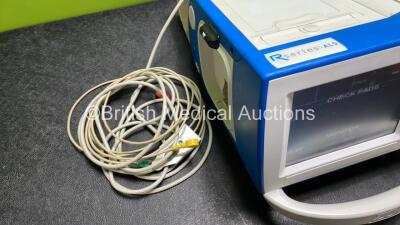 Zoll R Series ALS Defibrillator / Monitor (Powers Up) Including Pacer, ECG and Printer Options with 1 x Battery, 1 x Paddle Lead, 1 x ECG Lead and Cable Management System *AF08F005152* - 5