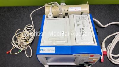 Zoll R Series ALS Defibrillator / Monitor (Powers Up) Including Pacer, ECG and Printer Options with 1 x Battery, 1 x Paddle Lead, 1 x ECG Lead and Cable Management System *AF08C004029* - 6