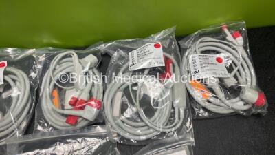 6 x Zoll One-Step Pacing Cables - 4