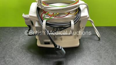 Philips Heartstart MRx Defibrillator / Monitor Including ECG, and Printer Options (Powers Up) with 1 x 3 Lead ECG Lead, 1 x Paddle Lead and 1 x Philips M3539A Module - 7