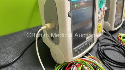 Job Lot Including 1 x Philips Heartstart MRx Defibrillator / Monitor Including Pacer, ECG and Printer Options 1 x Philips Heartstart MRx Defibrillator / Monitor Including ECG and Printer Options with 1 x M3725A Test Load, 2 x Paddle Leads, 2 x Philips M35 - 8