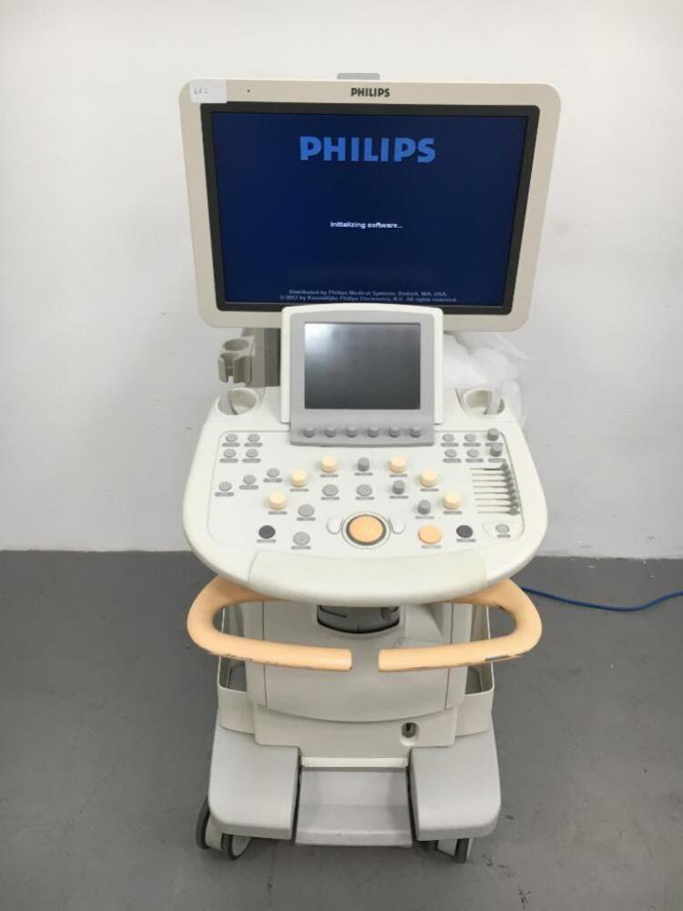 Philips IU22 ECart Ultrasound Scanner *Mfd 2007* with Basic 3D