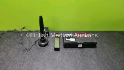 Job Lot Including 1 x BA Optima 10 LED Curing Light *Mfd 2021* (Powers Up) with Power Supply and 1 x Digitest Pulp Vitality Tester *SN L2110165H1*