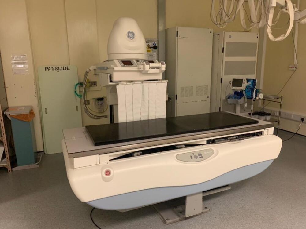 GE Precision 500 D Fluoroscopy Stationary Analogue Fluoroscopic Xray