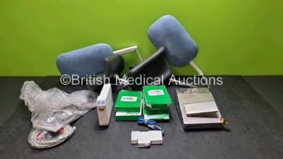 Mixed Lot Including 1 x GEGE E-ENTROPY Module with Patient Monitoring Cables, 4 x Operating Table Attachments, 1 x Biomet Vacuum Switch and 5 x Schneider Circuit Breakers