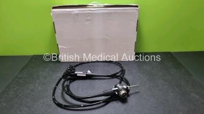 Olympus CF-240L Video Colonoscope in Case - Engineer's Report : Optical System - No Fault Found, Angulation - No Fault Found, Insertion Tube - No Fault Found, Light Transmission - No Fault Found, Channels - No Fault Found, Leak Check - No Fault Found *SN 