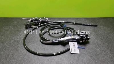 Olympus CF-Q260DL Video Colonoscope - Engineer's Report : Optical System - No Fault Found, Angulation - No Fault Found, Insertion Tube - Wrinkled, Light Transmission - No Fault Found, Channels - No Fault Found, Leak Check - No Fault Found *SN