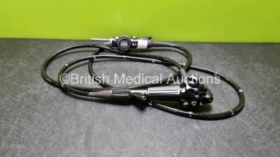 Olympus CF-240AL Video Colonoscope - Engineer's Report : Optical System - No Fault Found, Angulation - No Fault Found, Insertion Tube - No Fault Found, Light Transmission - No Fault Found, Channels - No Fault Found, Leak Check - No Fault Found *SN 2210499