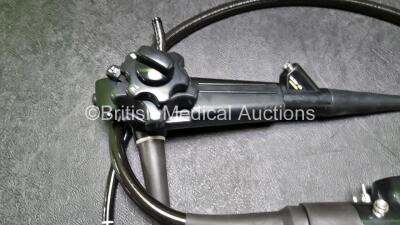 Olympus GIF-XQ240 Video Gastroscope in Case - Engineer's Report : Optical System - No Fault Found, Angulation - Bending Section Strained, Insertion Tube - No Fault Found, Light Transmission - No Fault Found, Channels - No Fault Found, Leak Check - No Faul - 4