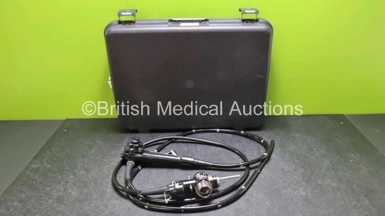 Olympus CF-H260DL Video Colonoscope In Case - Engineer's Report : Optical System - No Fault Found, Angulation - No Fault Found, Insertion Tube - No Fault Found, Light Transmission - No Fault Found, Channels - No Fault Found, Leak Check - No Fault Found *S