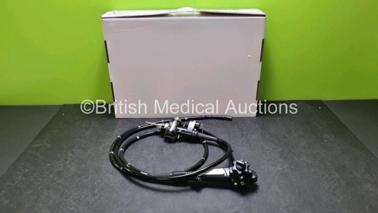 Olympus CF-H260DL Video Colonoscope In Case - Engineer's Report : Optical System - No Fault Found, Angulation - No Fault Found, Insertion Tube - No Fault Found, Light Transmission - No Fault Found, Channels - No Fault Found, Leak Check - No Fault Found *S