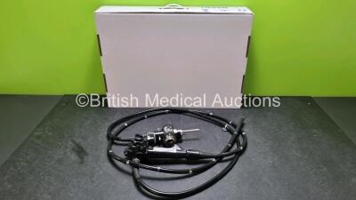 Olympus CF-H260DL Video Colonoscope In Case - Engineer's Report : Optical System - No Fault Found, Angulation - No Fault Found, Insertion Tube - No Fault Found, Light Transmission - No Fault Found, Channels - No Fault Found, Leak Check - No Fault Found *S