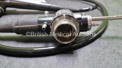 Olympus GIF-H260 Video Gastroscope in Case - Engineer's Report : Optical System - No Fault Found, Angulation - No Fault Found, Insertion Tube - No Fault Found, Light Transmission - No Fault Found, Channels - No Fault Found, Leak Check - No Fault Found *SN - 5