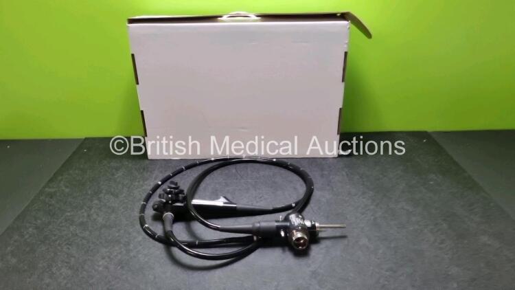 Olympus TJF-260V Video Duodenoscope In Case - Engineer's Report : Optical System - No Fault Found, Angulation - No Fault Found, Insertion Tube - No Fault Found, Light Transmission - No Fault Found, Channels - No Fault Found, Leak Check - No Fault Found *S