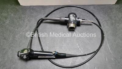 Olympus BF-260 Video Bronchoscope In Case - Engineer's Report : Optical System - No Fault Found, Angulation - No Fault Found, Insertion Tube - No Fault Found, Light Transmission - No Fault Found, Channels - No Fault Found, Leak Check - No Fault Found *SN - 2