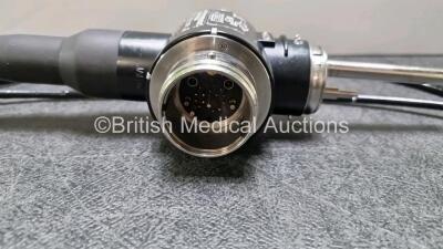 Olympus BF-260 Video Bronchoscope In Case - Engineer's Report : Optical System - No Fault Found, Angulation - No Fault Found, Insertion Tube - No Fault Found, Light Transmission - No Fault Found, Channels - No Fault Found, Leak Check - No Fault Found *SN - 4