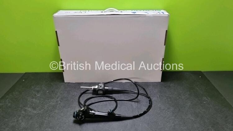 Olympus CYF-240 Video Cystoscope in Case - Engineer's Report : Optical System - No Fault Found, Angulation - No Fault Found, Insertion Tube - Minor Crush, Light Transmission - No Fault Found, Channels - No Fault Found, Leak Check - No Fault Found *SN 2000