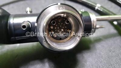 Olympus CF-Q260DL Video Colonoscope in Case - Engineer's Report : Optical System - Freeze Frame Inoperable , Angulation - Not Reaching Specification- To Be Adjusted, Insertion Tube - Wrinkled, Light Transmission - No Fault Found, Channels - No Fault Found - 5