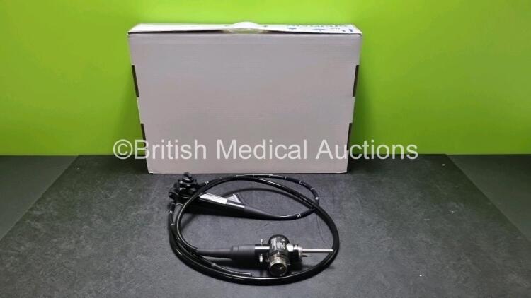 Olympus GIF-H260 Video Gastroscope in Case - Engineer's Report : Optical System - No Fault Found, Angulation - No Fault Found, Insertion Tube - No Fault Found, Light Transmission - Tube Has Minor Kink, Channels - No Fault Found, Leak Check - No Fault Foun