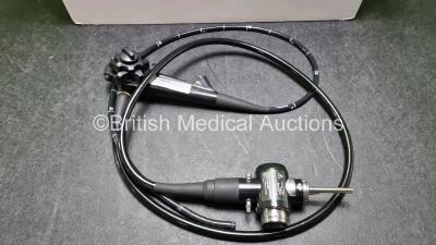 Olympus GIF-H260 Video Gastroscope in Case - Engineer's Report : Optical System - No Fault Found, Angulation - No Fault Found, Insertion Tube - No Fault Found, Light Transmission - Tube Has Minor Kink, Channels - No Fault Found, Leak Check - No Fault Foun - 2