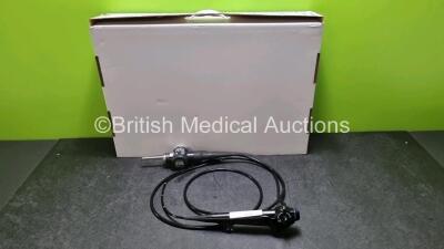 Olympus CYF-240 Video Cystoscope in Case - Engineer's Report : Optical System - No Fault Found, Angulation - No Fault Found, Insertion Tube - No Fault Found, Light Transmission - No Fault Found, Channels - No Fault Found, Leak Check - No Fault Found *SN 2