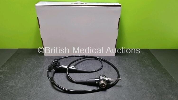 Olympus GIF-H260 Video Gastroscope in Case - Engineer's Report : Optical System - No Fault Found, Angulation - No Fault Found, Insertion Tube - No Fault Found, Light Transmission - No Fault Found, Channels - No Fault Found, Leak Check - No Fault Found *SN