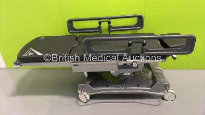 Anetic Aid QA4 Electric Surgery Trolley with Cushions - Some Casing Damage - See Photo (Powers Up with Donor Controller - Controller Not Included) *S/N 2072*