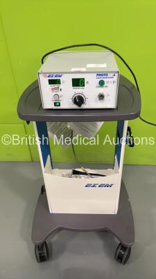 Protocol EZEM Colon Insufflator on Stand (Powers Up)