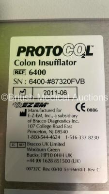 Protocol EZEM Colon Insufflator on Stand (Powers Up) - 3