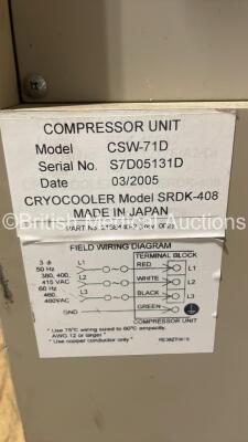 Cryocooler CSW-71 Helium Compressor Unit - 6