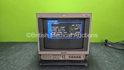 Sony Trinitron PVM-14L2MD Color Video Monitor (Powers Up)