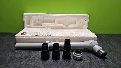 Job Lot of Various Carl Zeiss Microscope Binocular Attachments Including 3 x 12.5x Eyepieces