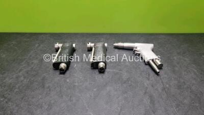 Job Lot Including 2 x De Soutter EcoPulse PLX-300 Pulse Lavage Handpieces and 1 x Unknown Manufacturer Handpiece