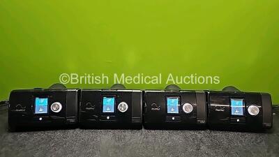 4 x ResMed AirSense 10 Autoset CPAP Units *1 x Mfd 2022* with 4 x Power Supplies (All Power Up) *SN 23172594425 / 23201177907 / 23221008231 / 23161265092*