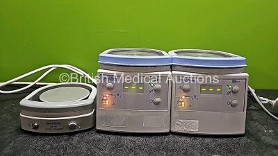 2 x Fisher & Paykel MR850AEK Respiratory Humidifier Units and 1 x Fisher & Paykel Ambient Tracking HC150 *SN 120305001886 / 080331008841 / 200723455963*