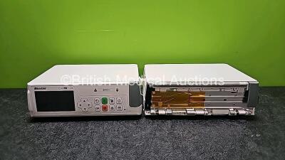 2 x Baxter EvoIQ LVP Infusion Pumps (No Power and 1 x Damaged - See Photo) *SNSK80706866 / SK00604127*