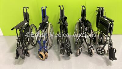 5 x Manual Wheelchairs