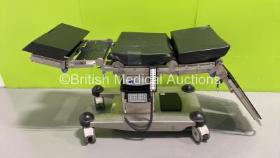 Trumpf Titan Electric Operating Table with Controller and Cushions - Some Missing (Powers Up - No Leg Movement)